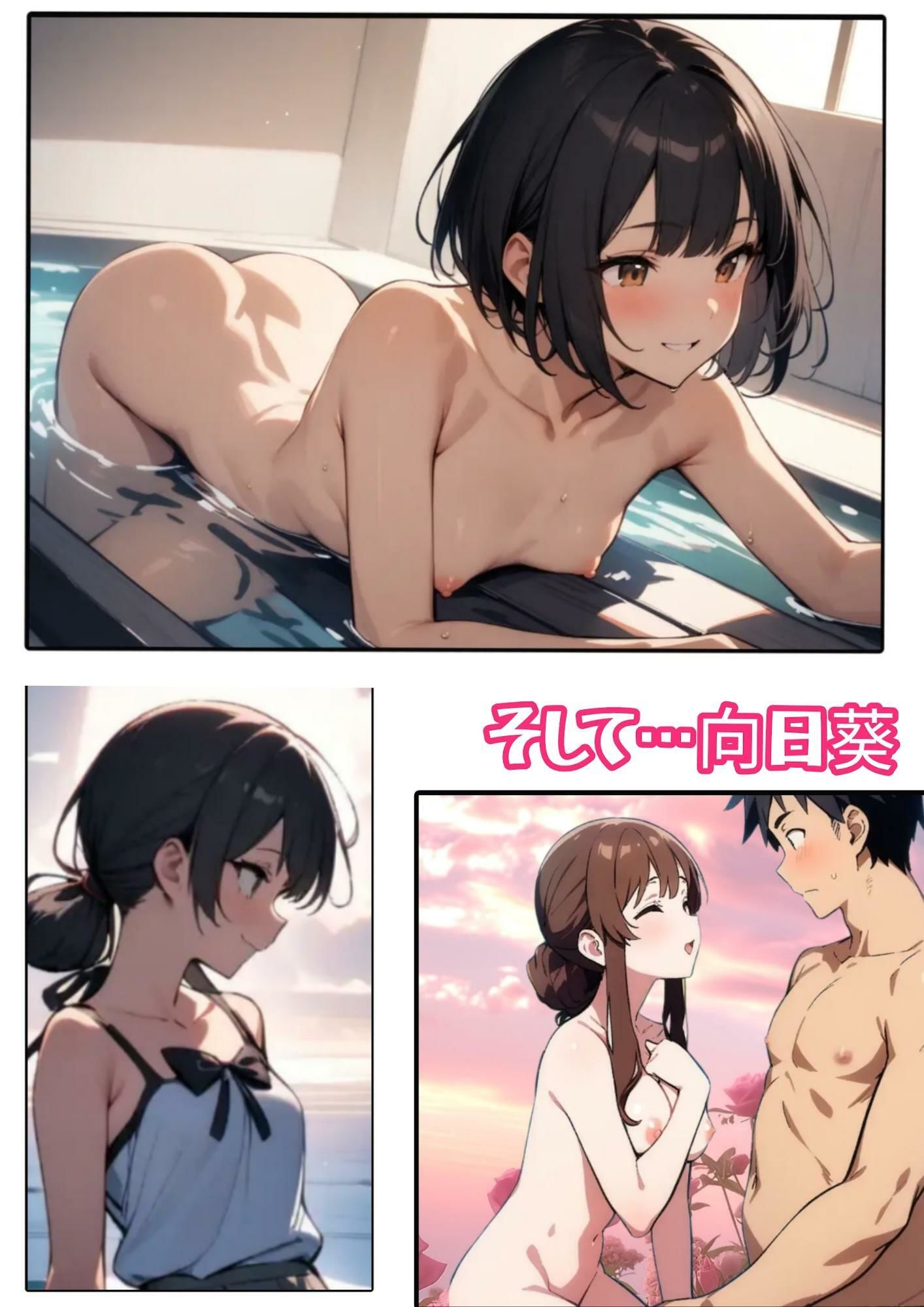 向日葵 サンプル3ページ目