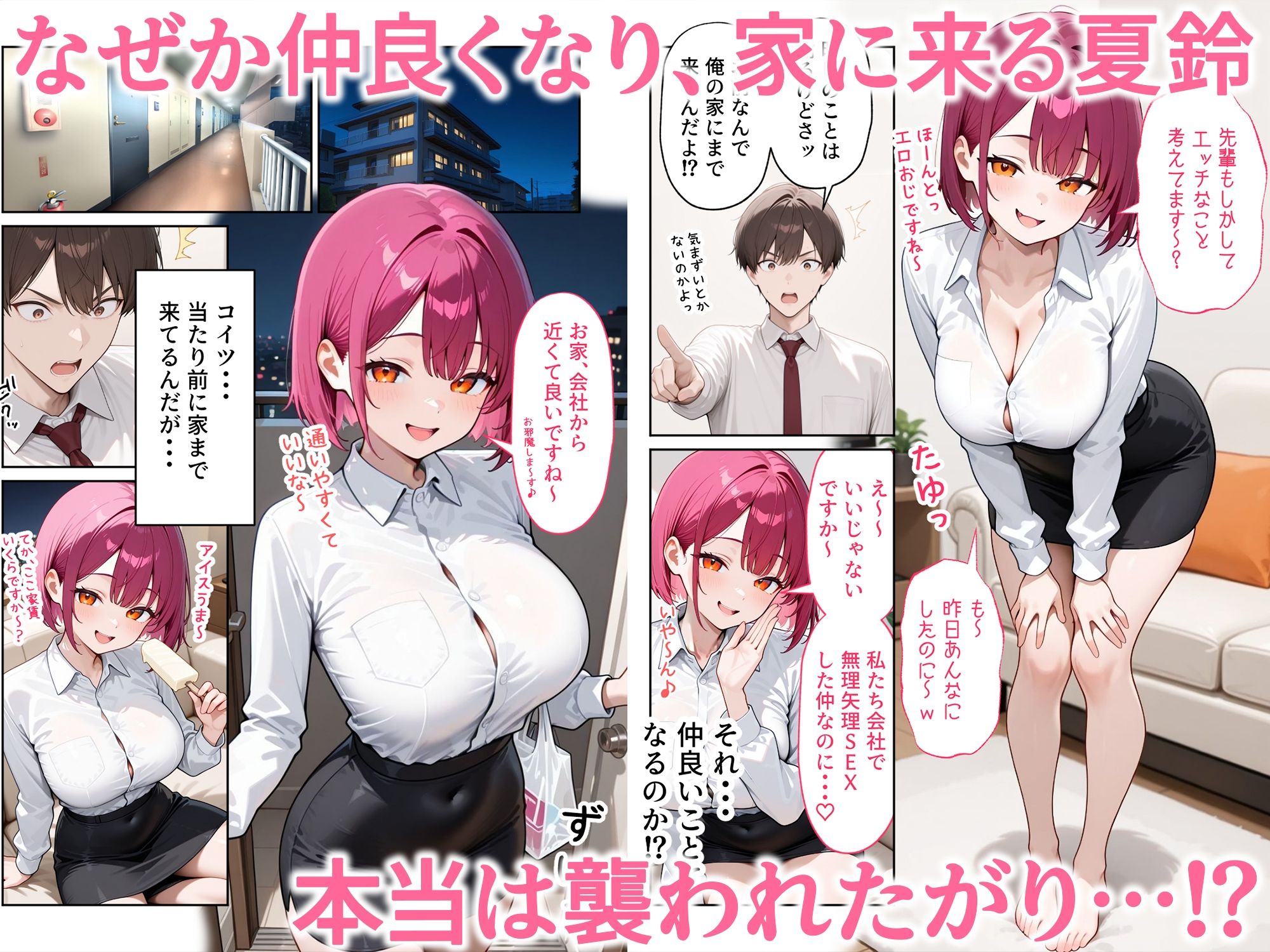 ウザ可愛い風俗嬢が新卒OLとして俺の部下になった話 サンプル8ページ目