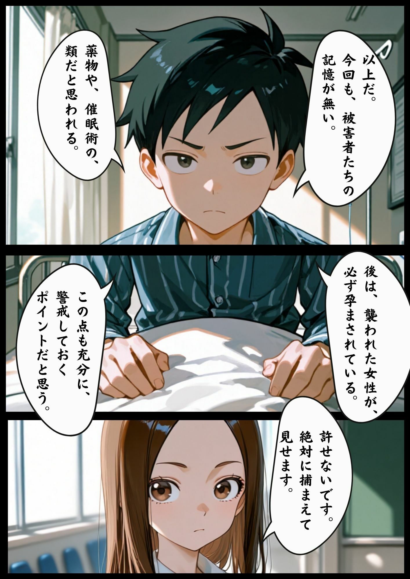 CG漫画『胸キュン捜査官』第三話 サンプル3ページ目