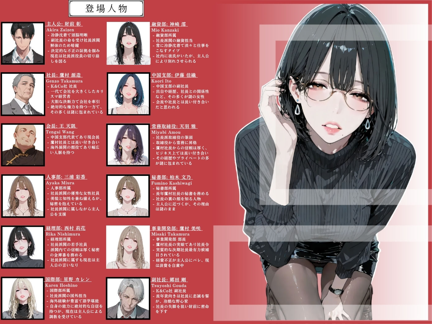 欲望の罠 - 第9話 〜西村莉花 機密の裏切り〜 サンプル8ページ目