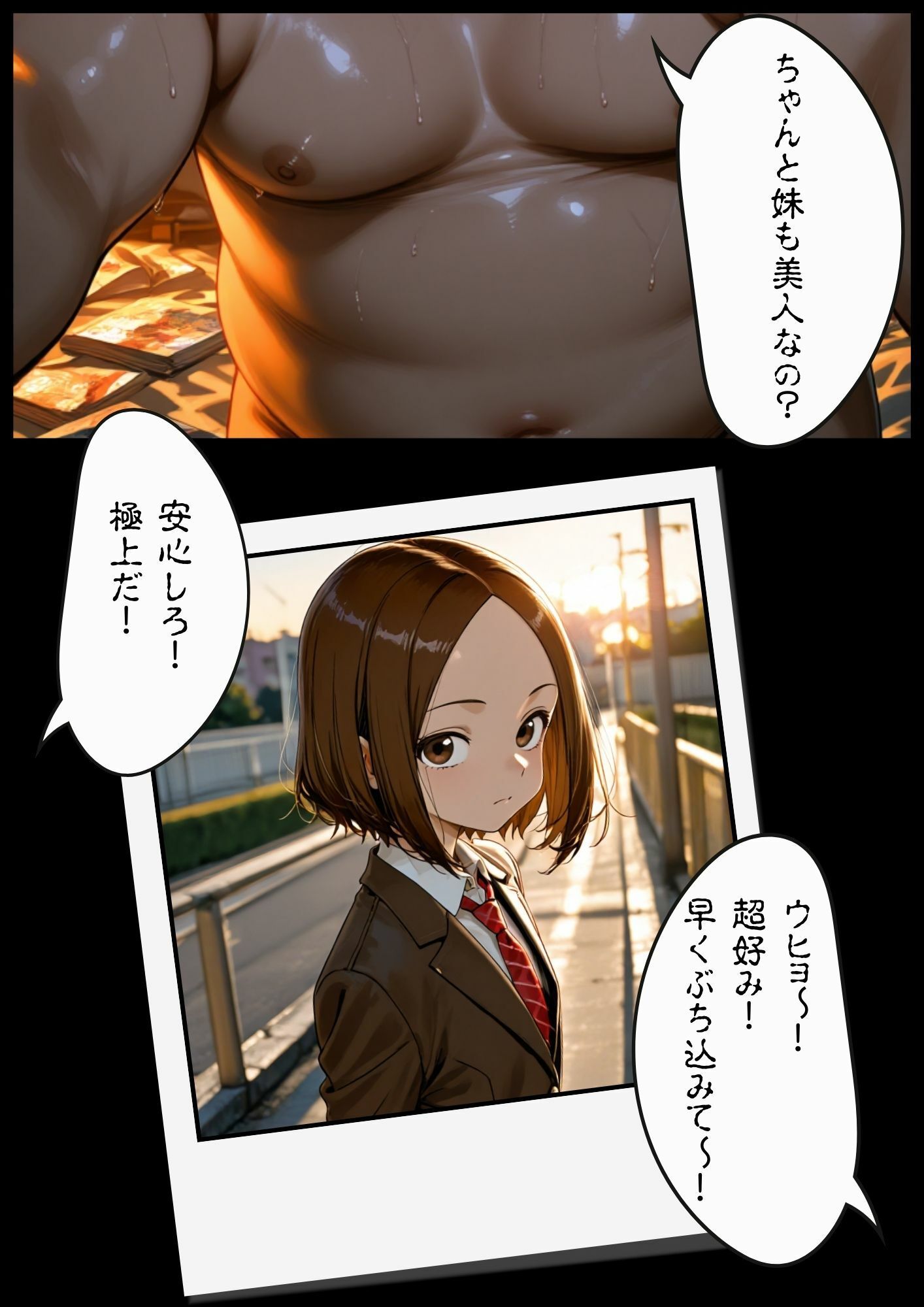 ［漫画仕立て］私、義父に犯●れてます 総集編 サンプル9ページ目