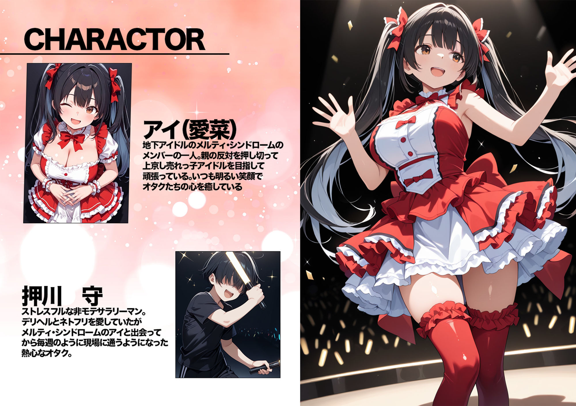 推しの地下アイドル  認知30日でイチャラブ堕ちしたんだが サンプル1ページ目