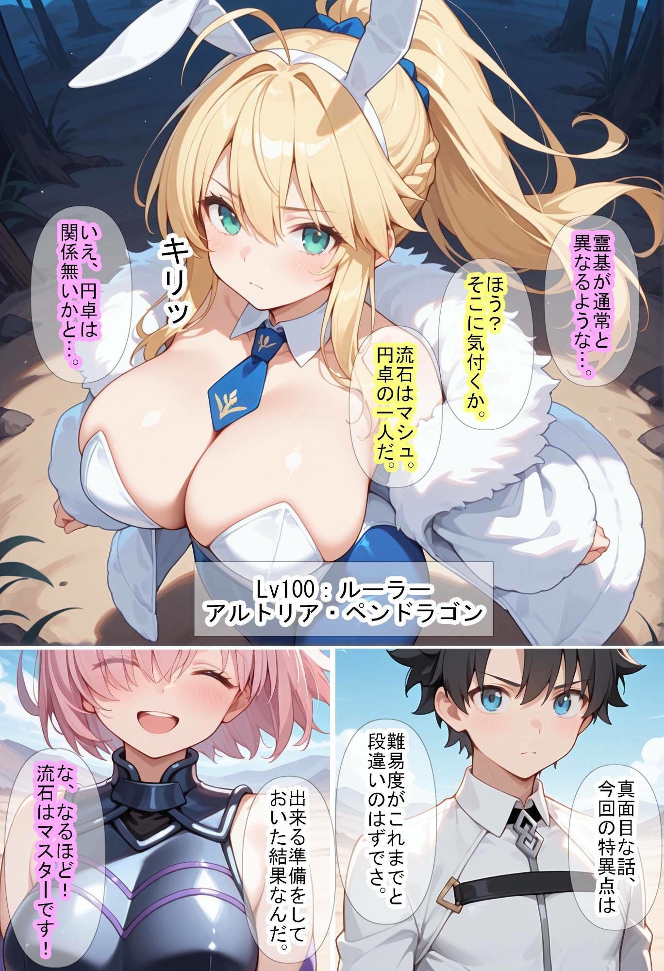 【F〇Oの世界に入ってしまったら？】〜女サーヴァントにエロい事し放題だった件〜 8 サンプル2ページ目