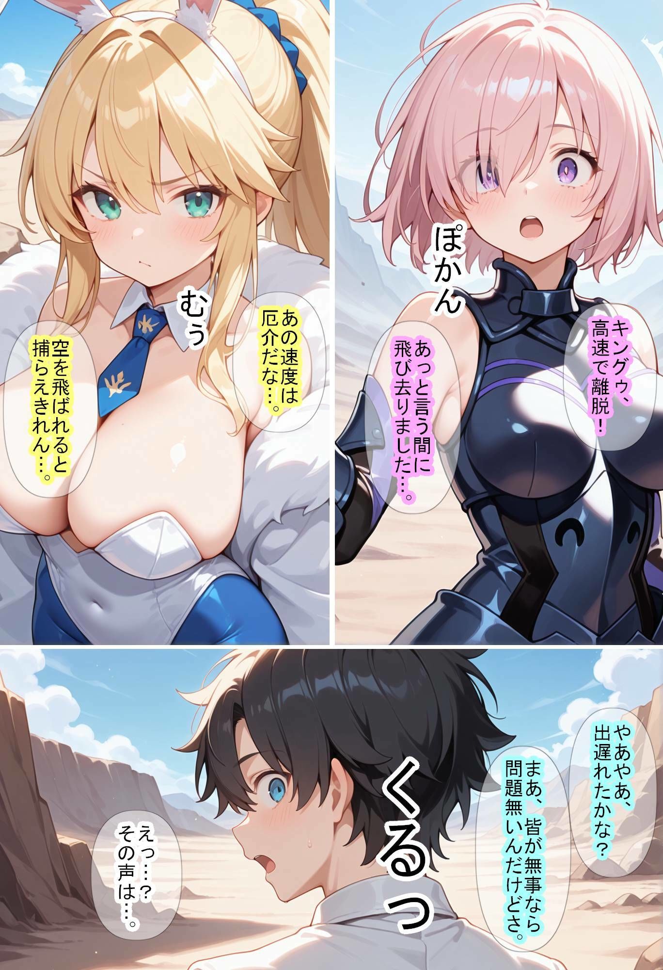 【F〇Oの世界に入ってしまったら？】〜女サーヴァントにエロい事し放題だった件〜 8 サンプル5ページ目