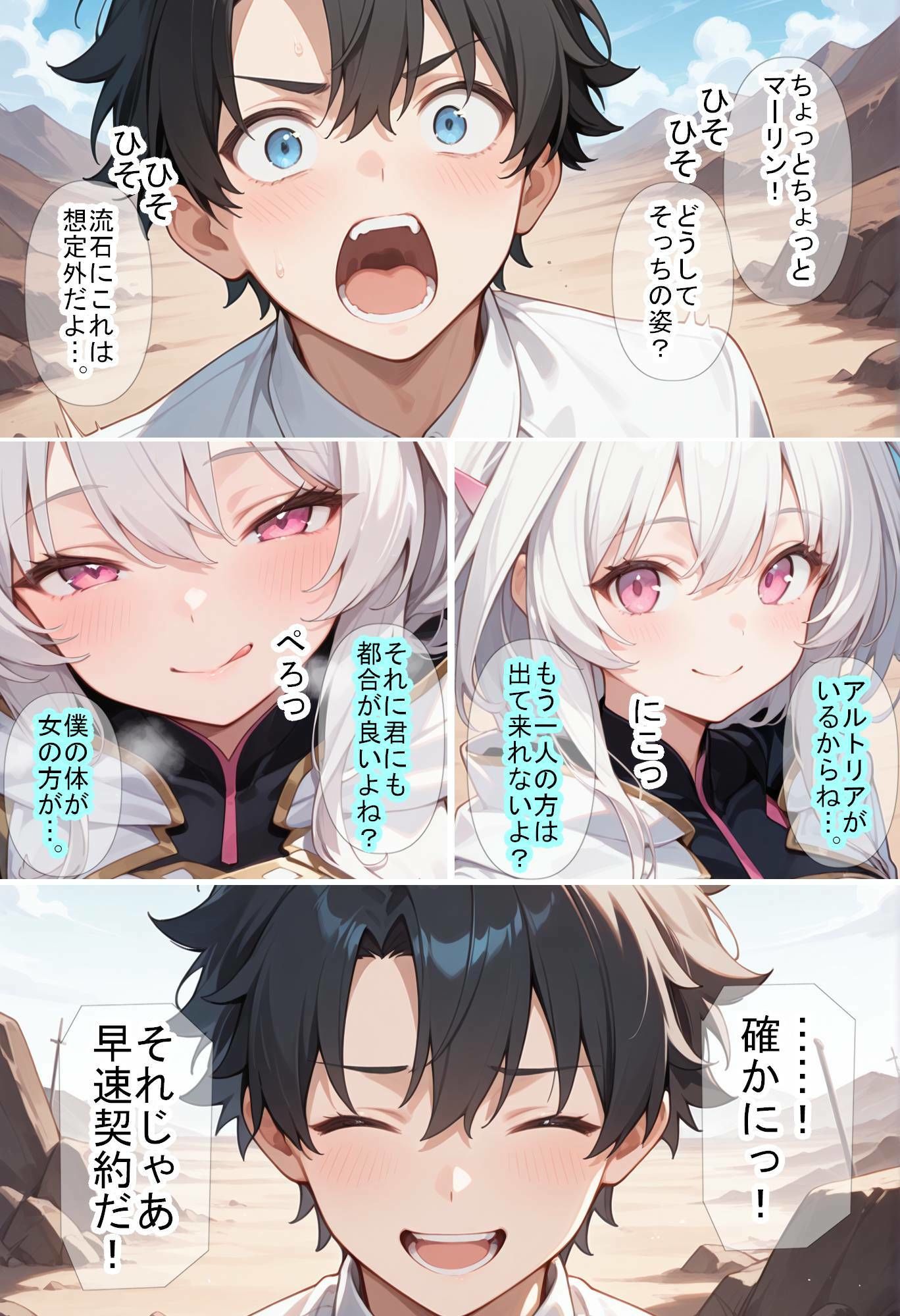 【F〇Oの世界に入ってしまったら？】〜女サーヴァントにエロい事し放題だった件〜 8 サンプル7ページ目