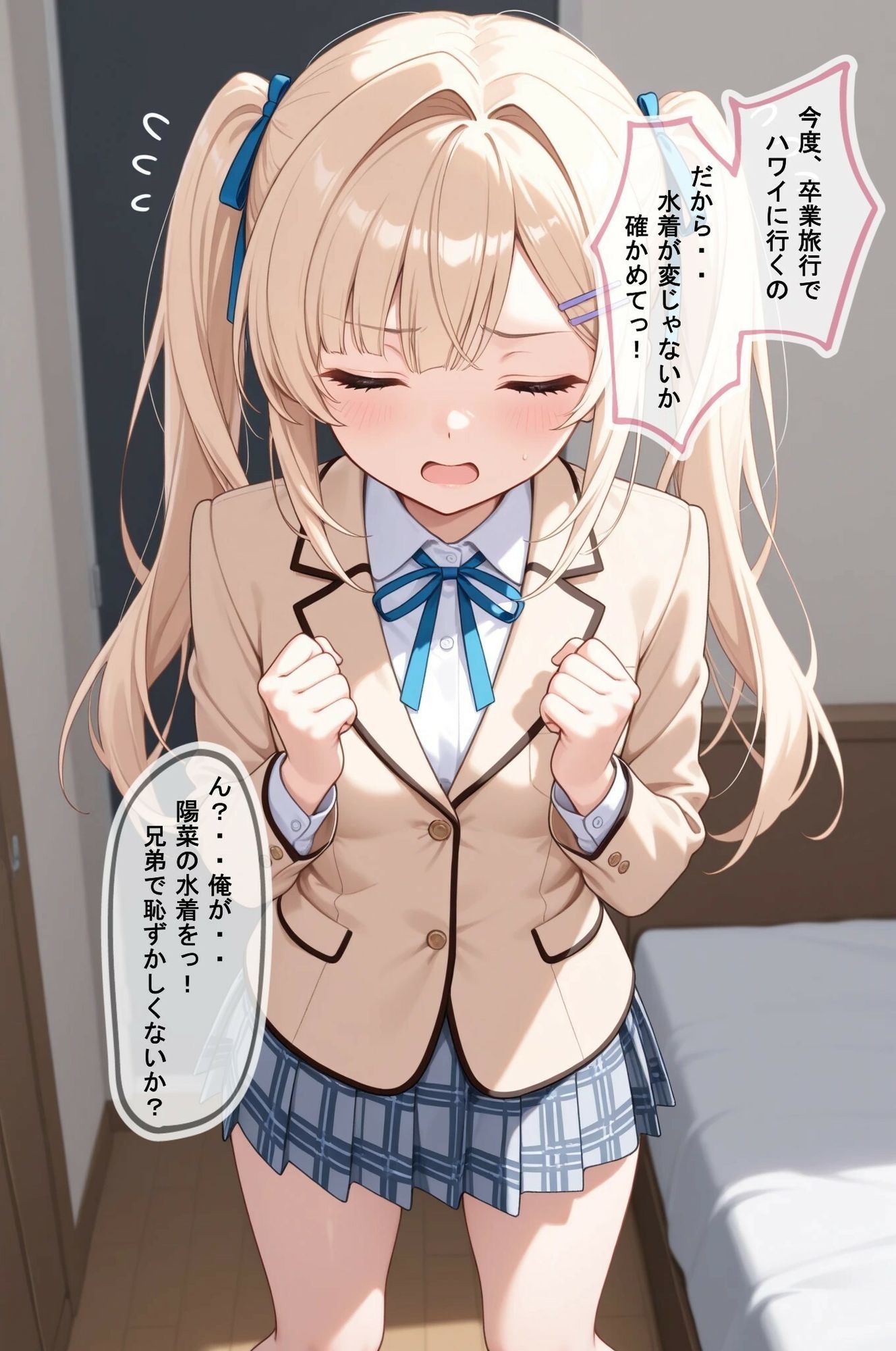大好きな妹はお兄ちゃんの物！！  他の男にとられるくらいなら・・いっそお兄ちゃんが！ サンプル1ページ目
