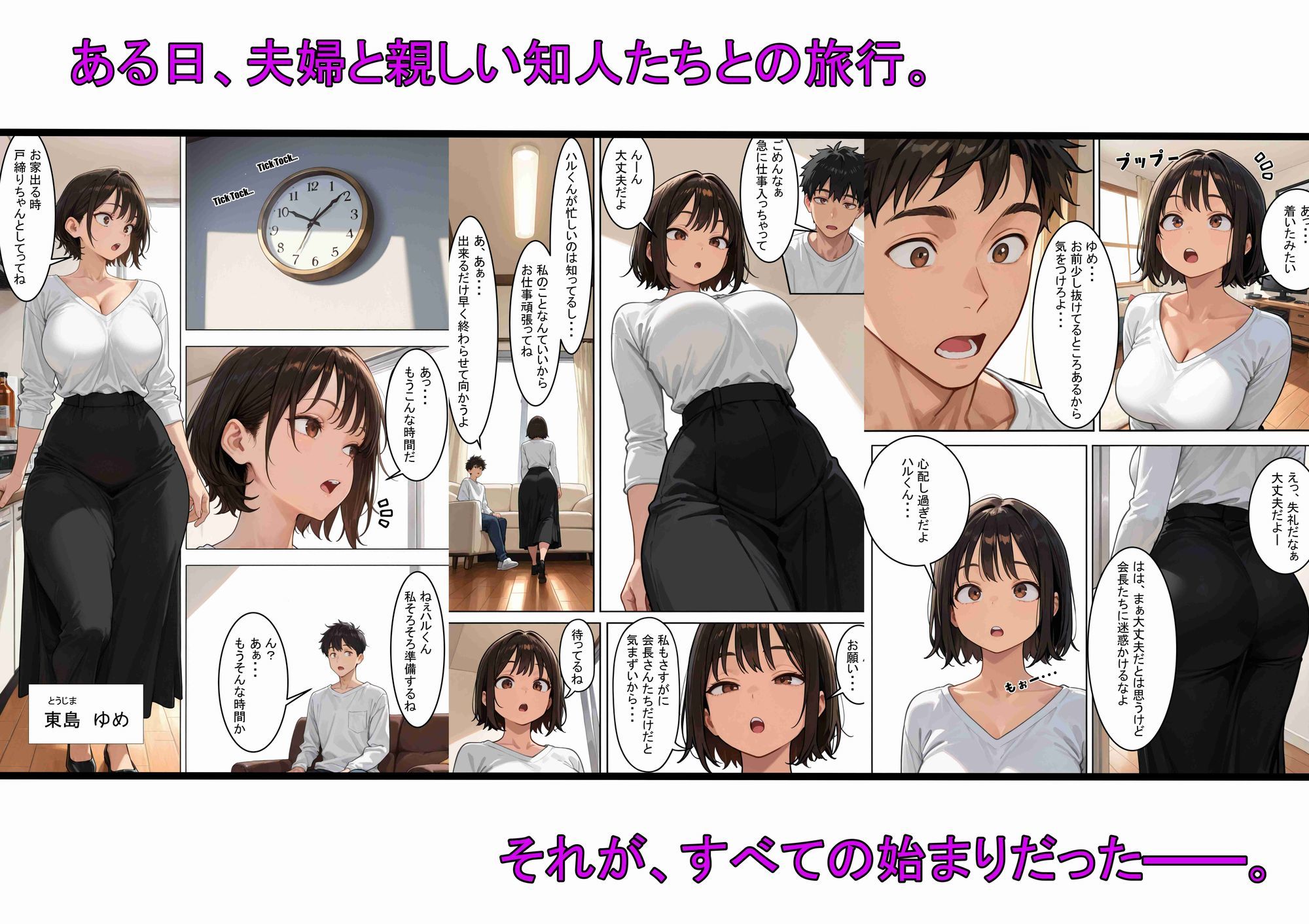 愛する妻が壊された夜 ―そして最後に残った愛― サンプル1ページ目