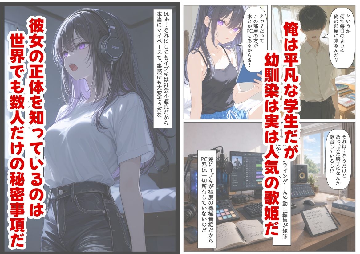 俺の幼馴染は、実は世界的な歌姫だった件 サンプル1ページ目