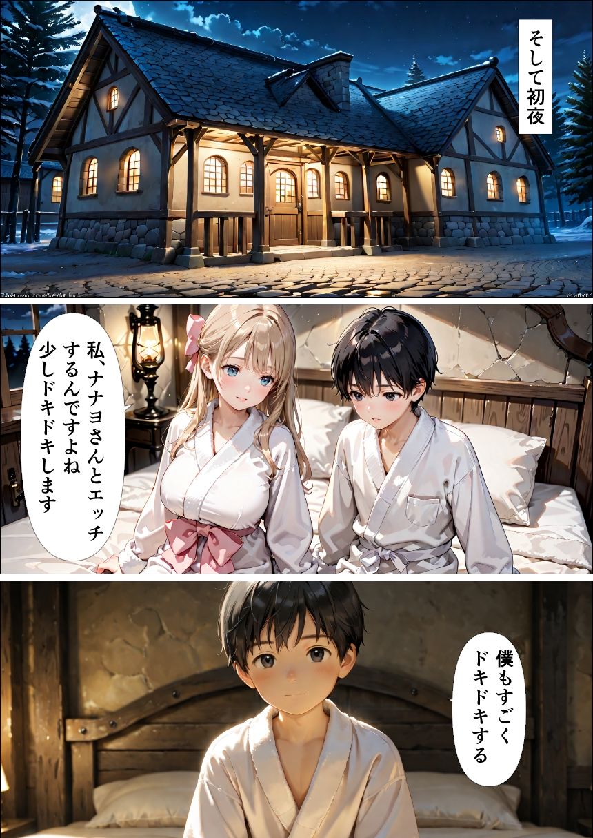異世界で白魔導士さまとマジカルエッチ  初エッチと初夜見権 サンプル7ページ目