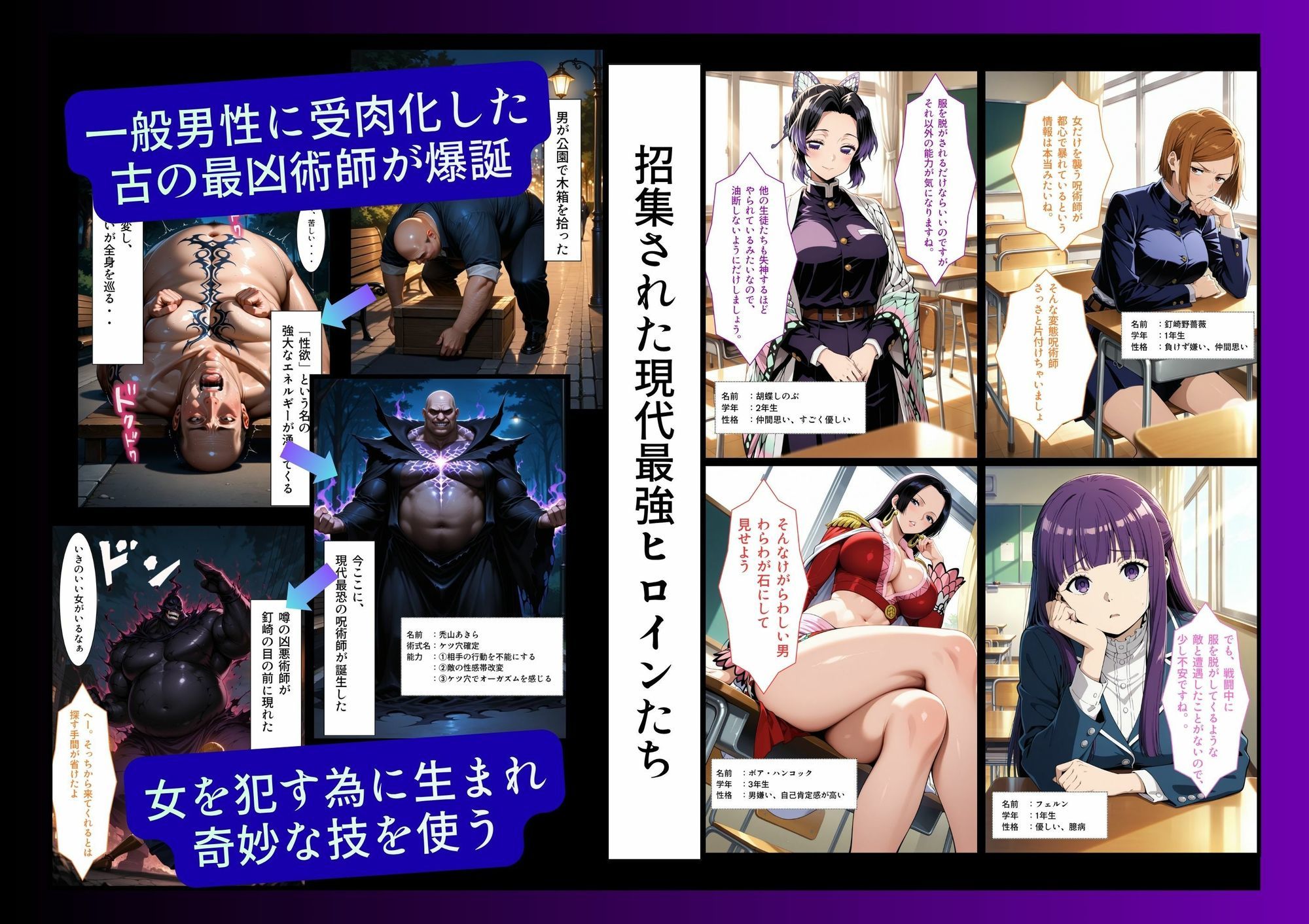 最強ヒロインたちのケツ穴確定物語 サンプル1ページ目