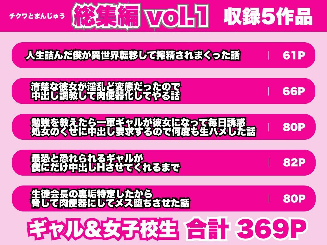 【総集編】ギャル＆女子校生 Vol.1 サンプル1ページ目