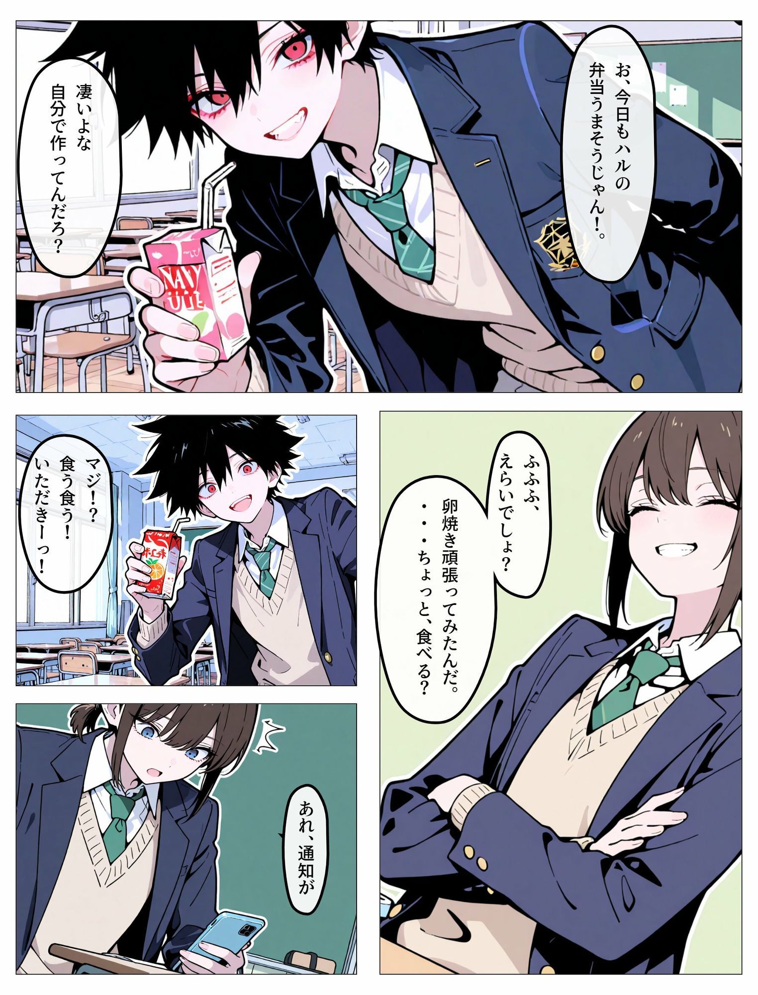 親友への恋心を隠す女装男子の裏垢がバレた日 サンプル1ページ目