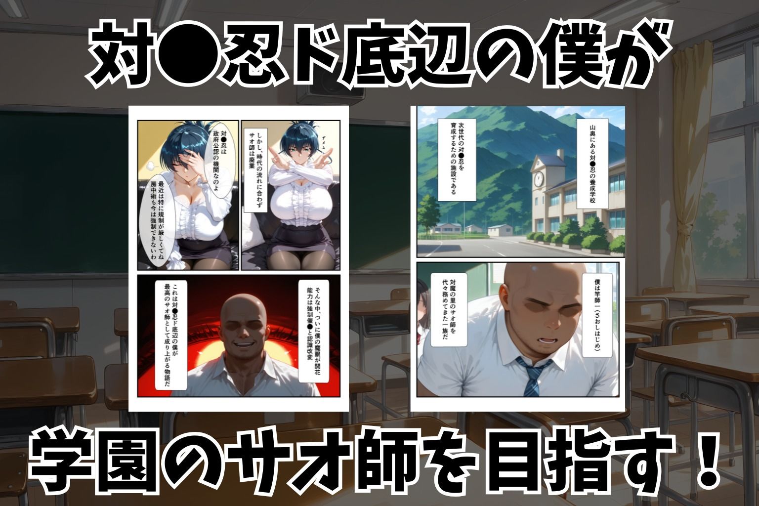 対魔のサオ師 サンプル3ページ目
