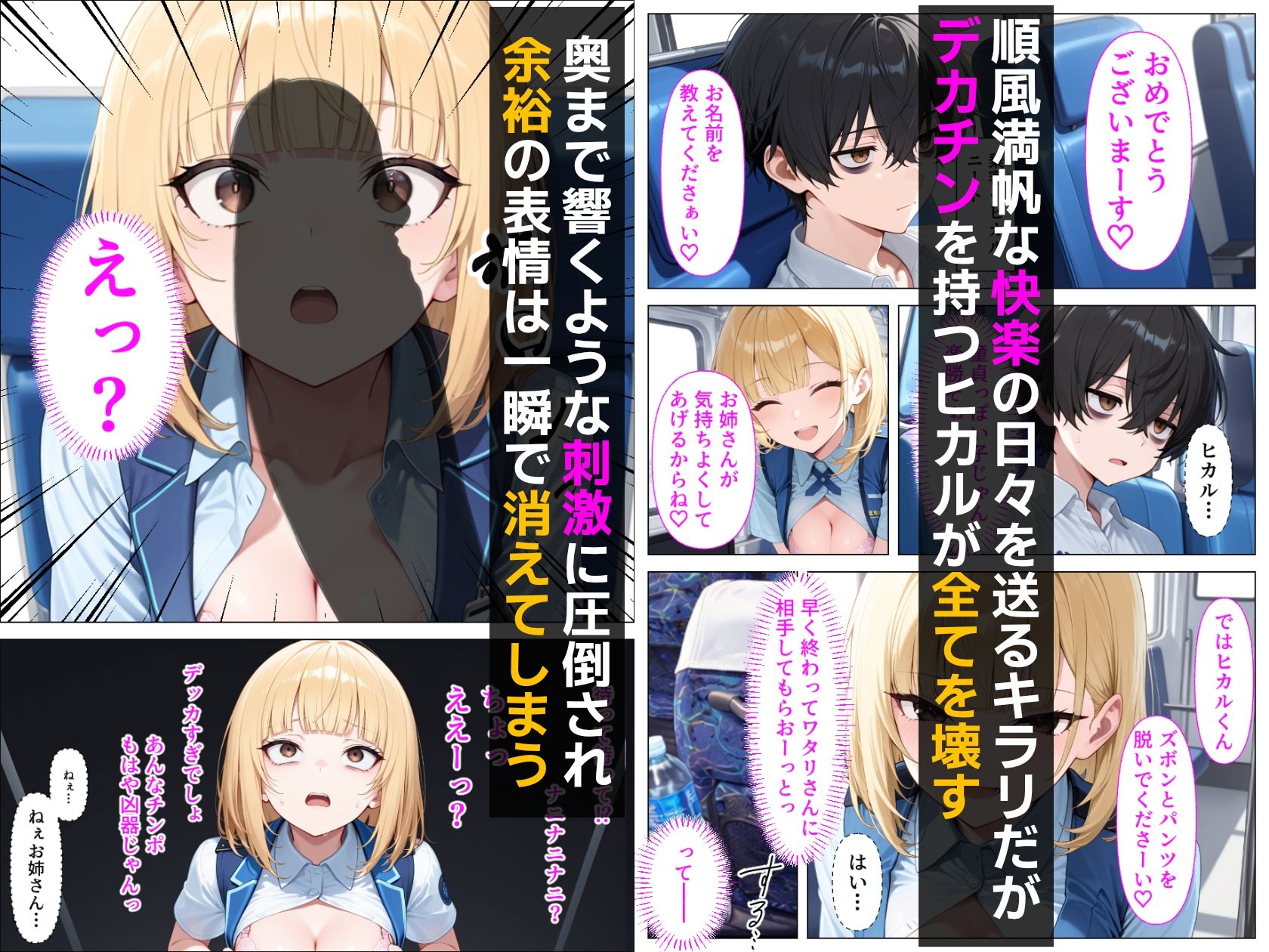 淫乱ギャルバスガイド汁まみれご奉仕ツアー_連日お客に潮だく中出しセックスされる話 サンプル5ページ目