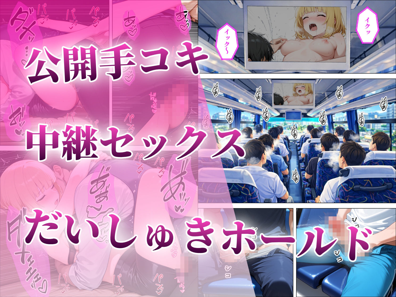 淫乱ギャルバスガイド汁まみれご奉仕ツアー_連日お客に潮だく中出しセックスされる話 サンプル7ページ目