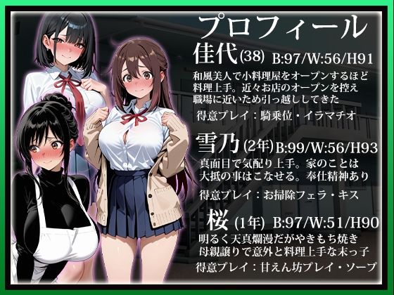 催〇アプリで支配して親子を和風風俗嬢にする話〜Vol.3〜 サンプル1ページ目