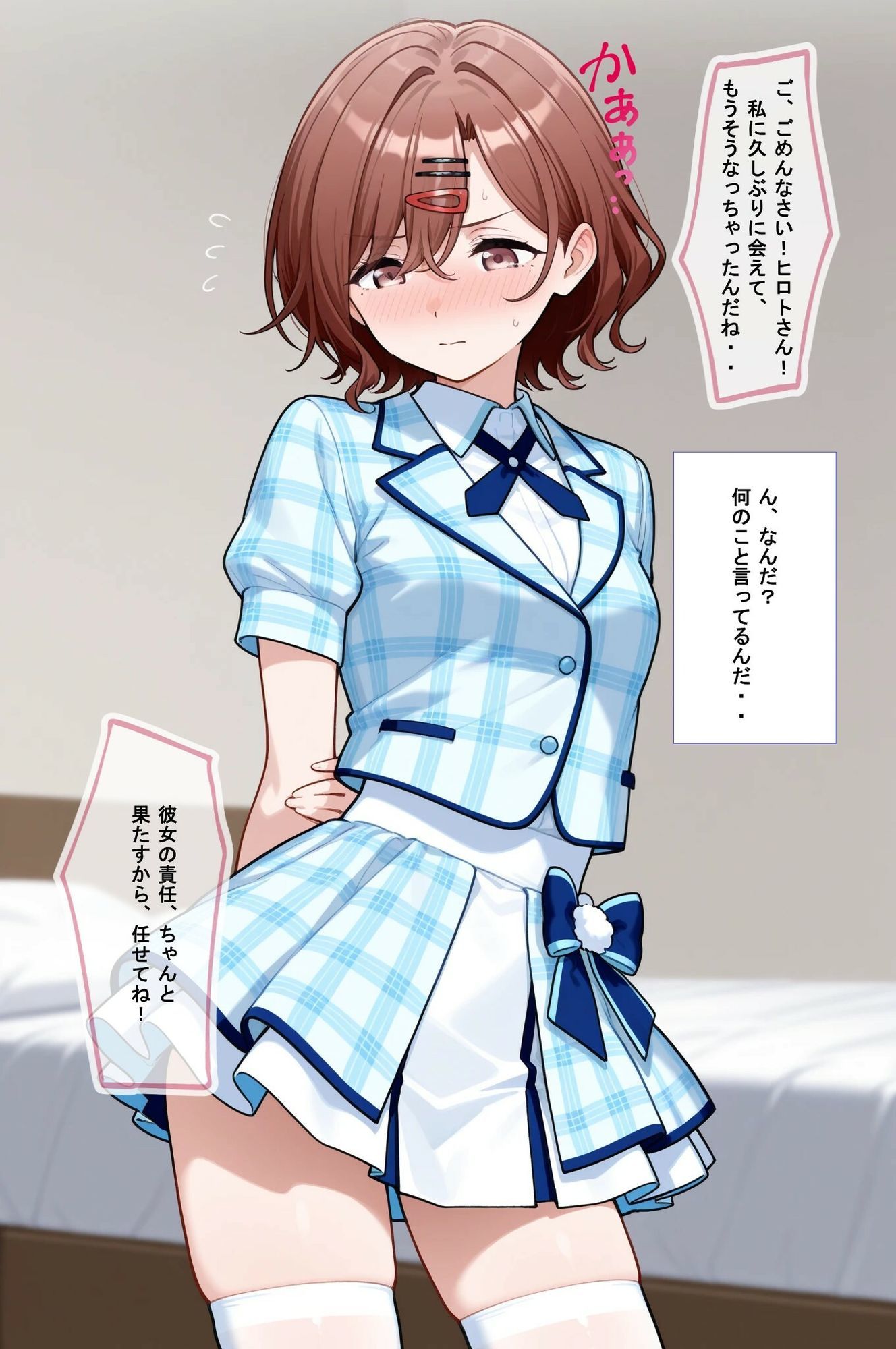 推しキャラ召喚した俺！  甘々なエッチを堪能する  〜樋口  〇香〜ver サンプル3ページ目