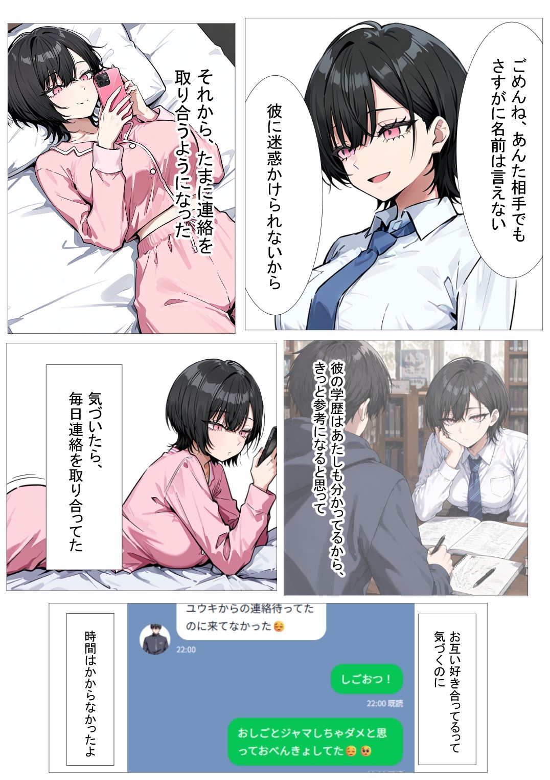 孕トモ-ヤリチン大学生に孕まされた親友- サンプル1ページ目
