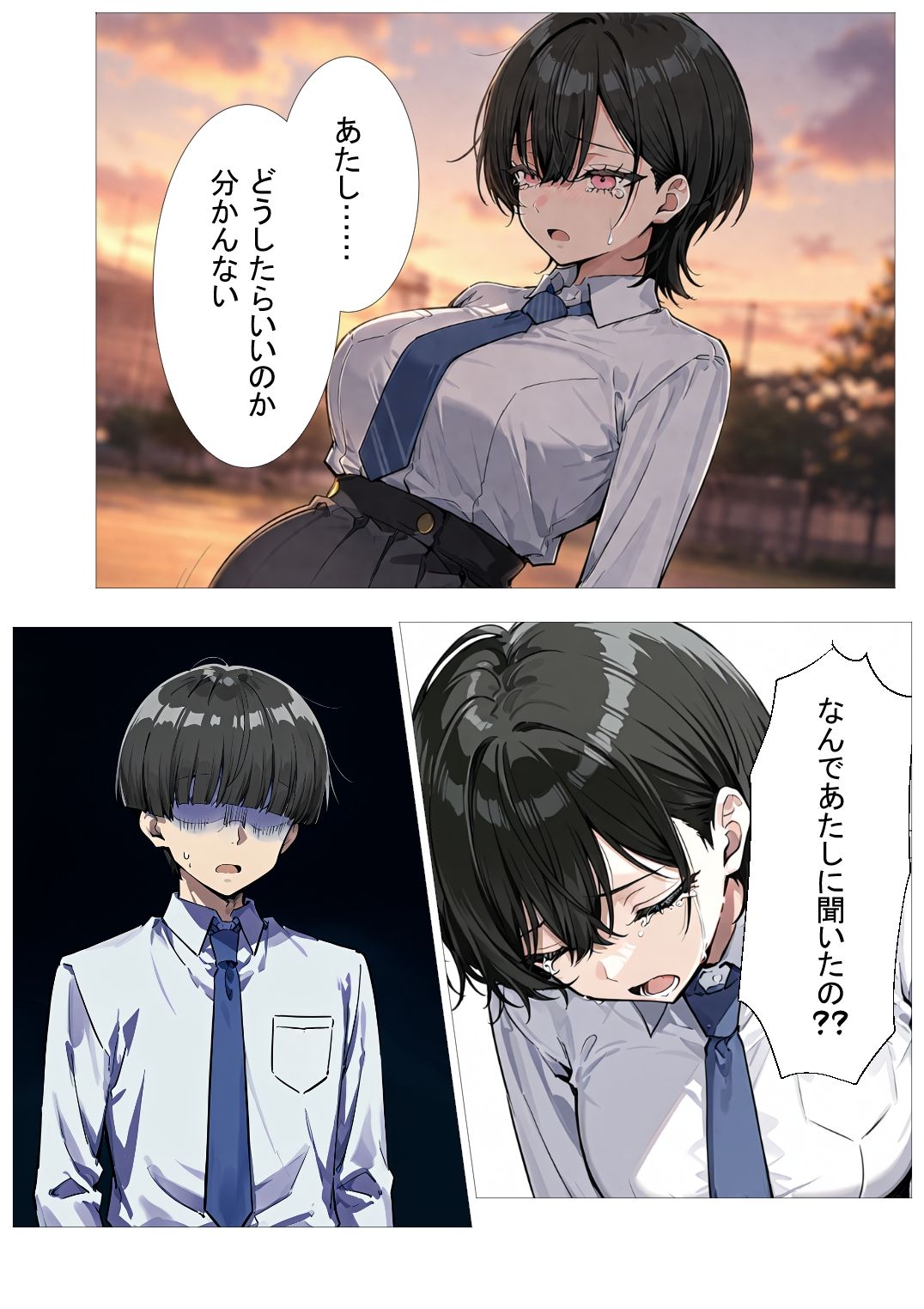 孕トモ-ヤリチン大学生に孕まされた親友- サンプル5ページ目