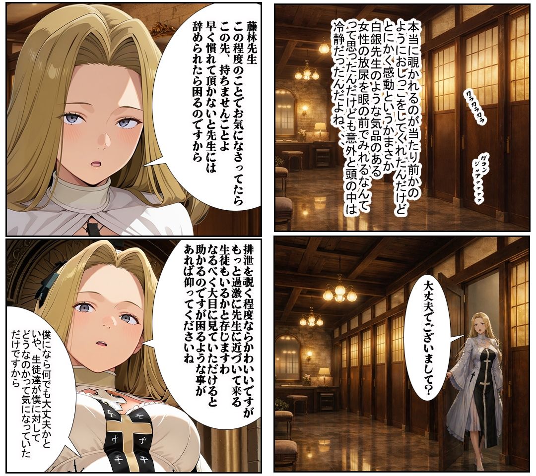 【汚パンツ女学園】  第3話美女だらけの学園の性感覚はぶっ飛んでいた サンプル5ページ目