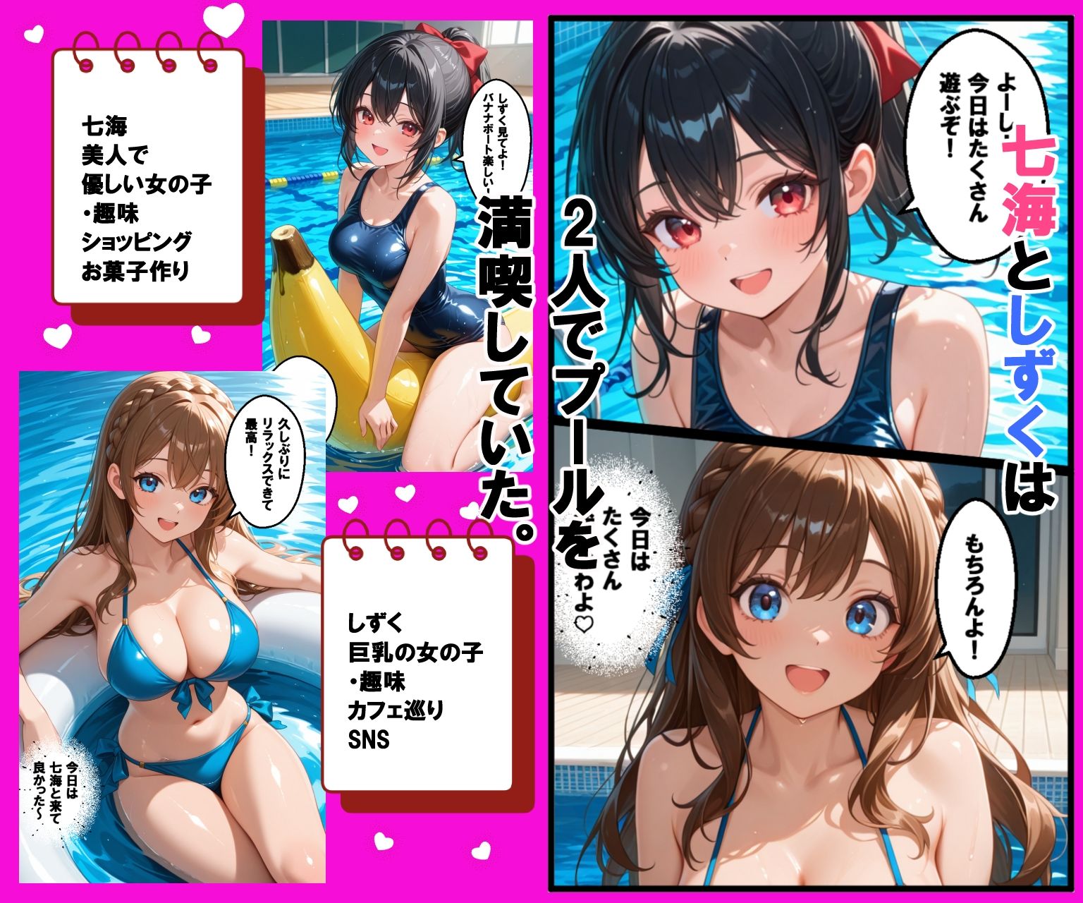 友達と2人で全裸にされセックスした日 サンプル1ページ目