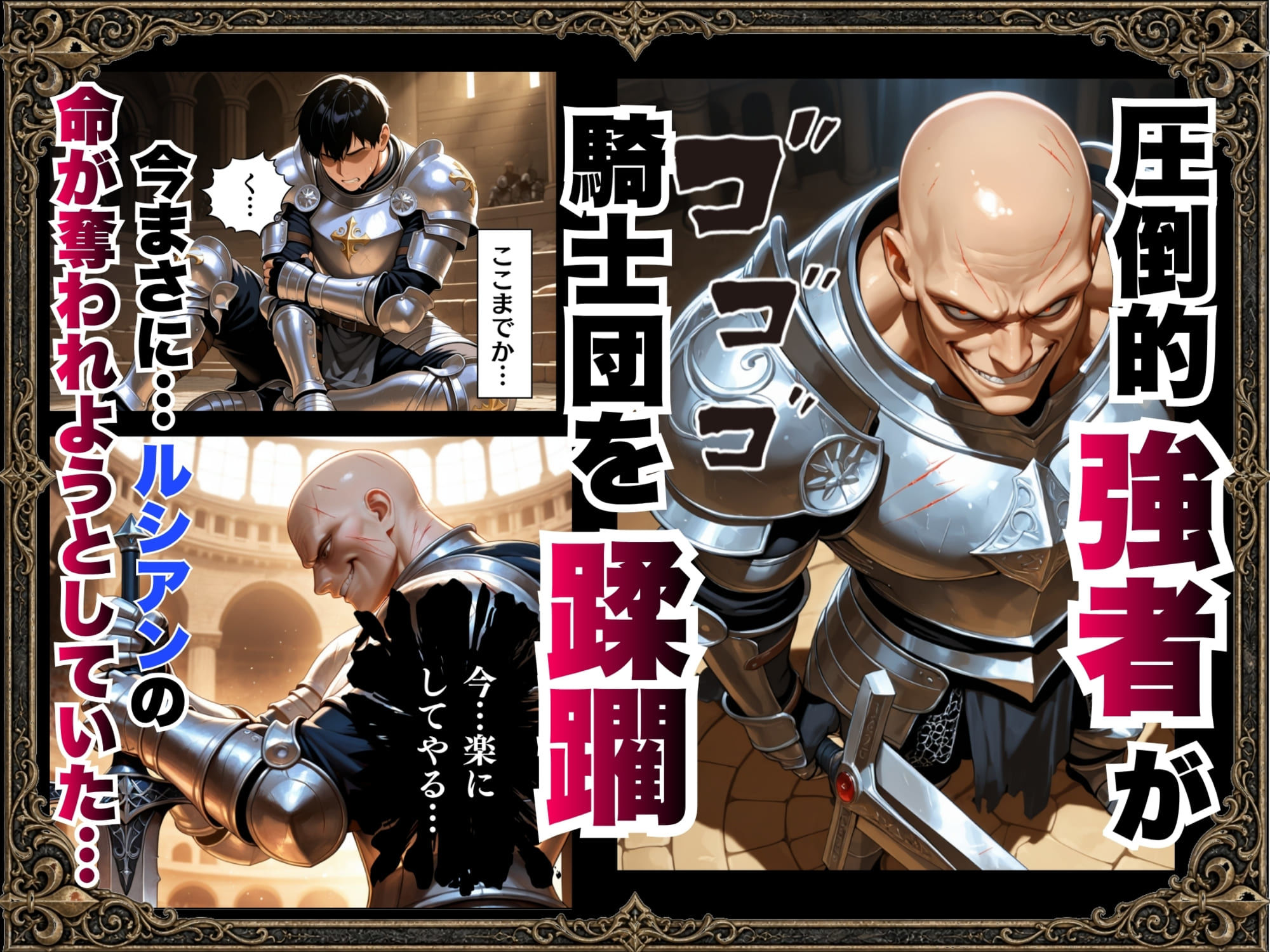 敗北騎士アリス〜メス堕ちNTR〜 サンプル3ページ目