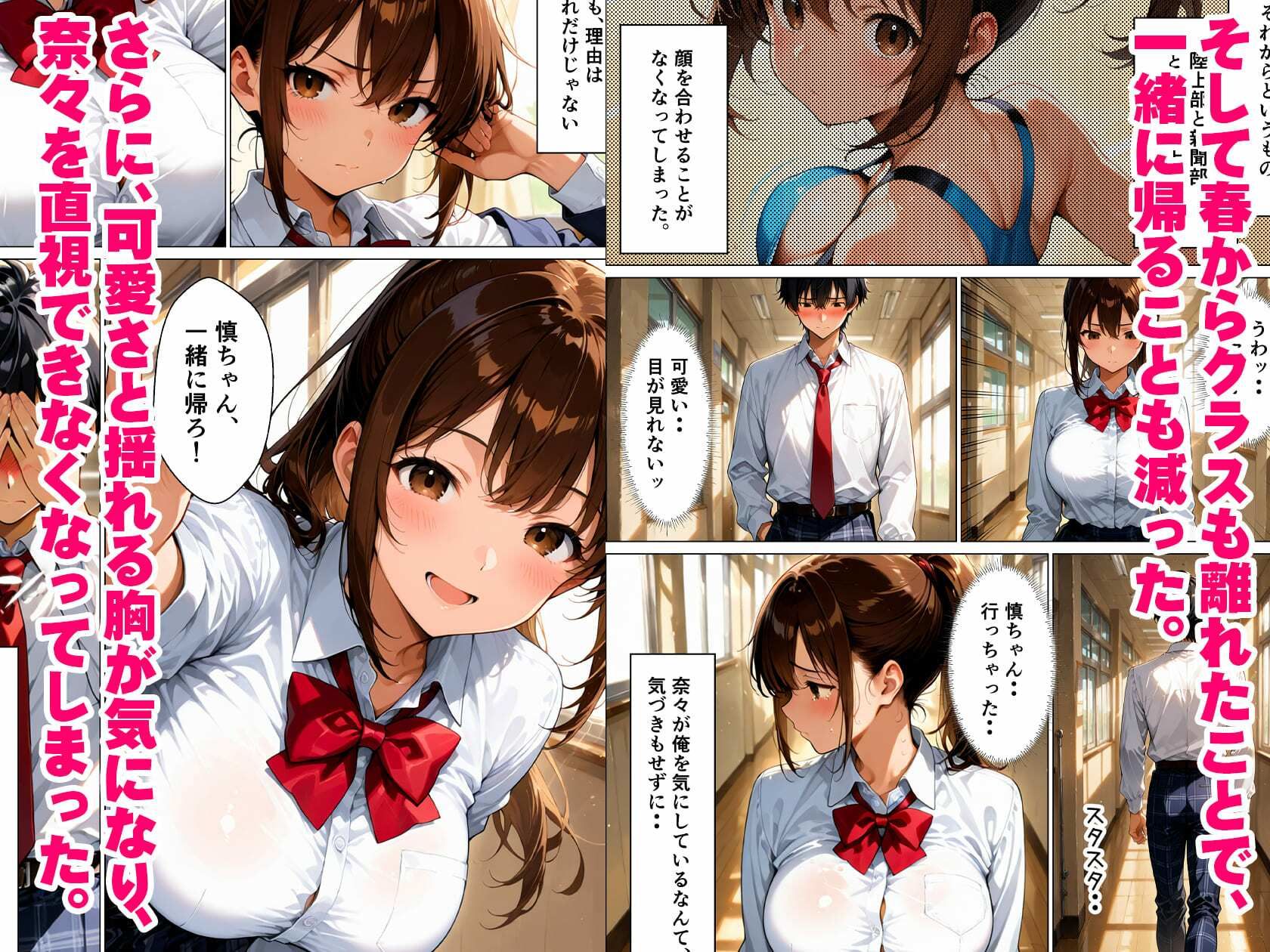 イチャラブセックスー陸上部幼なじみと恋人になったのに、「彼女」って言えなくて泣かせた話 サンプル3ページ目