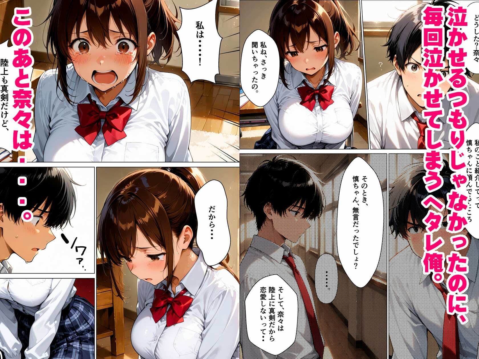 イチャラブセックスー陸上部幼なじみと恋人になったのに、「彼女」って言えなくて泣かせた話 サンプル8ページ目