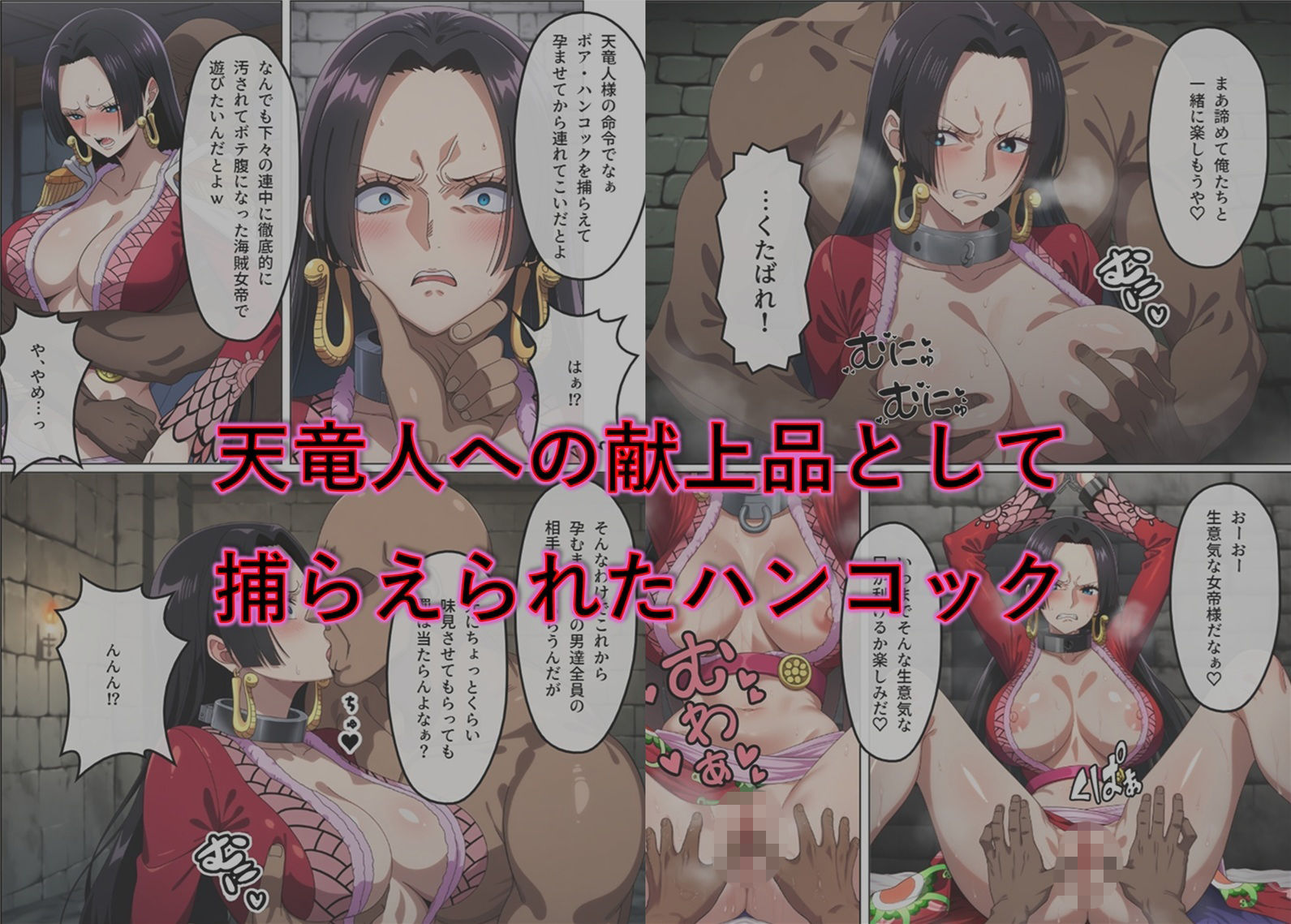 捕まった海賊女帝の末路 サンプル1ページ目
