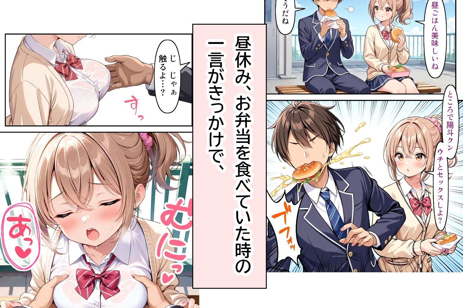 つきあっている女の子が思った以上にHでした。 サンプル3ページ目