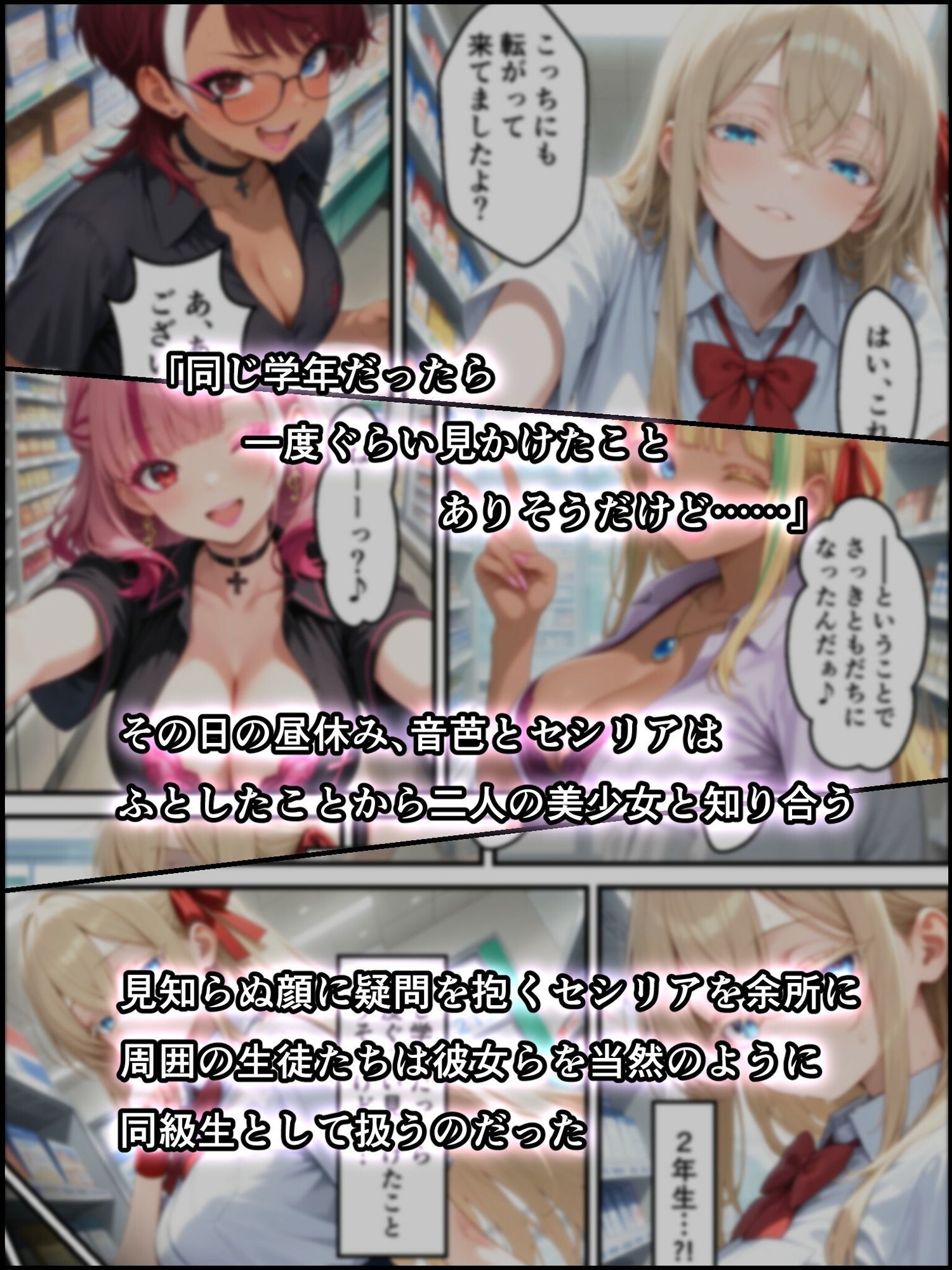 蝕宴のコラプティオ 大罪の淫魔が覚醒して世界が堕ちるまでの1ヶ月間・前編 サンプル2ページ目