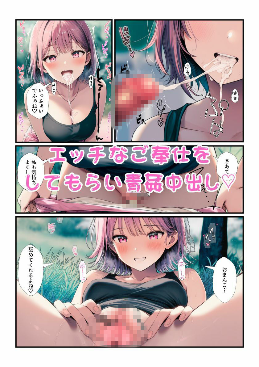 家出ギャルコレクション！出会ったら即エッチで部屋に連れていって最後に4Pしちゃう！ サンプル6ページ目