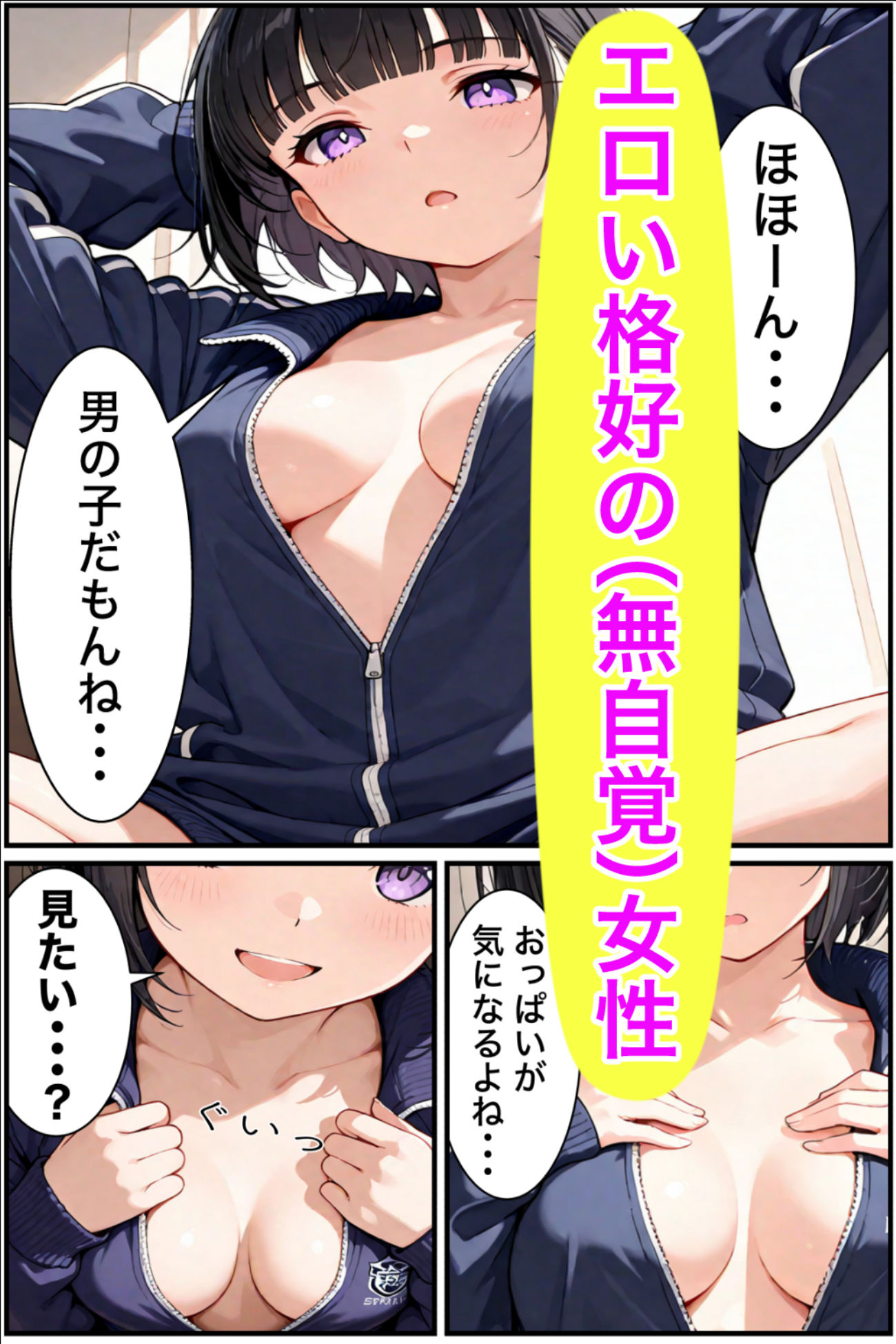 お金が無い隣人のお姉さんにご飯を作るためセックスすることに・・・ サンプル3ページ目