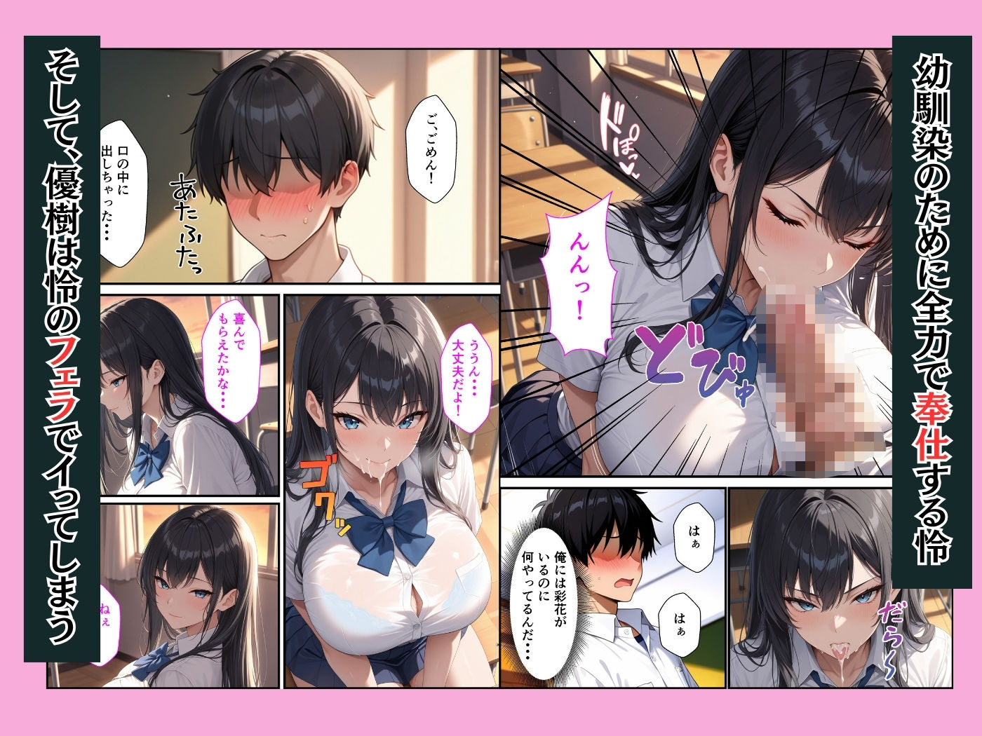 幼馴染のクールギャルが落ち込んでいる俺を慰めてイチャラブセックスした話 サンプル6ページ目