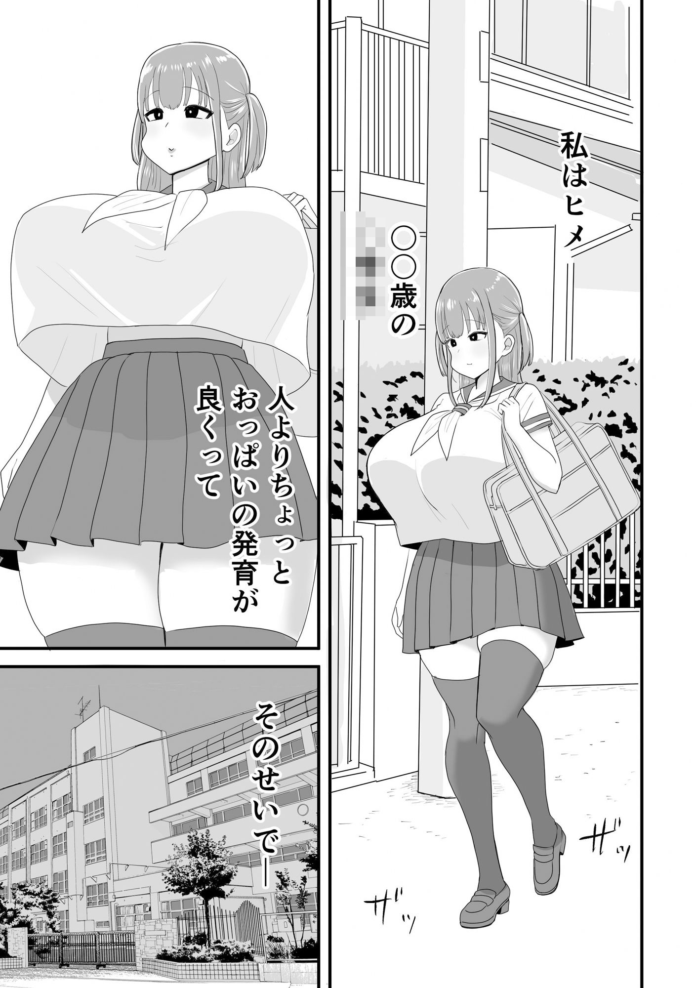 帰宅後、お兄ちゃんと。〜爆乳妹ヒメのストレス発散SEX〜 サンプル1ページ目