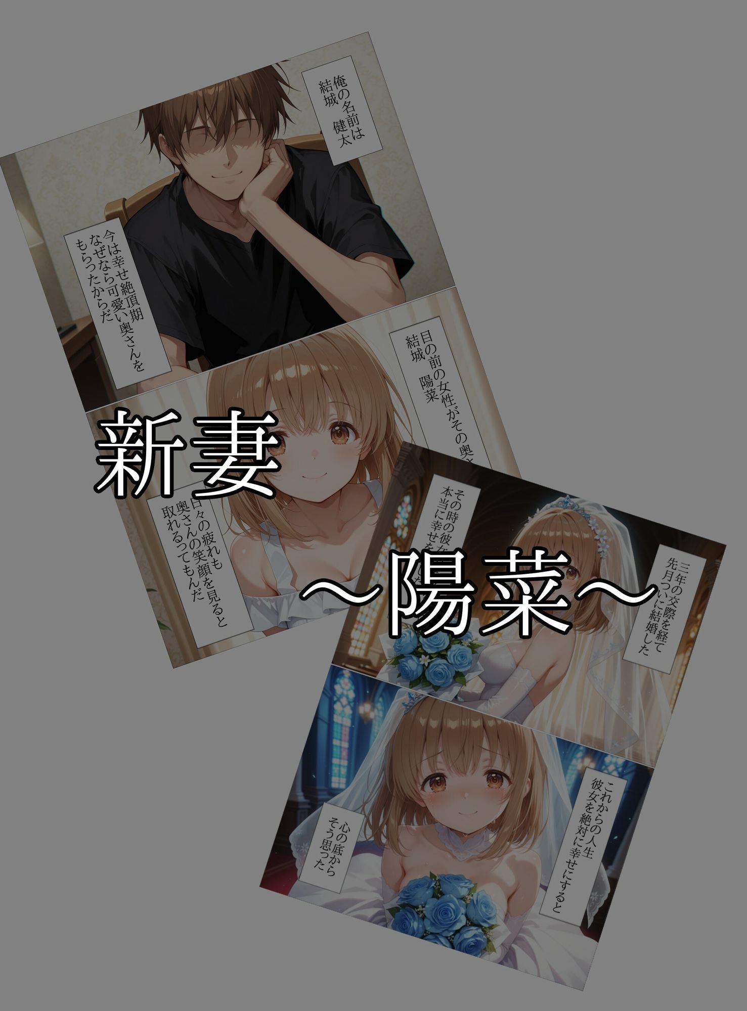 寝取られた新妻堕ちた胎 サンプル2ページ目