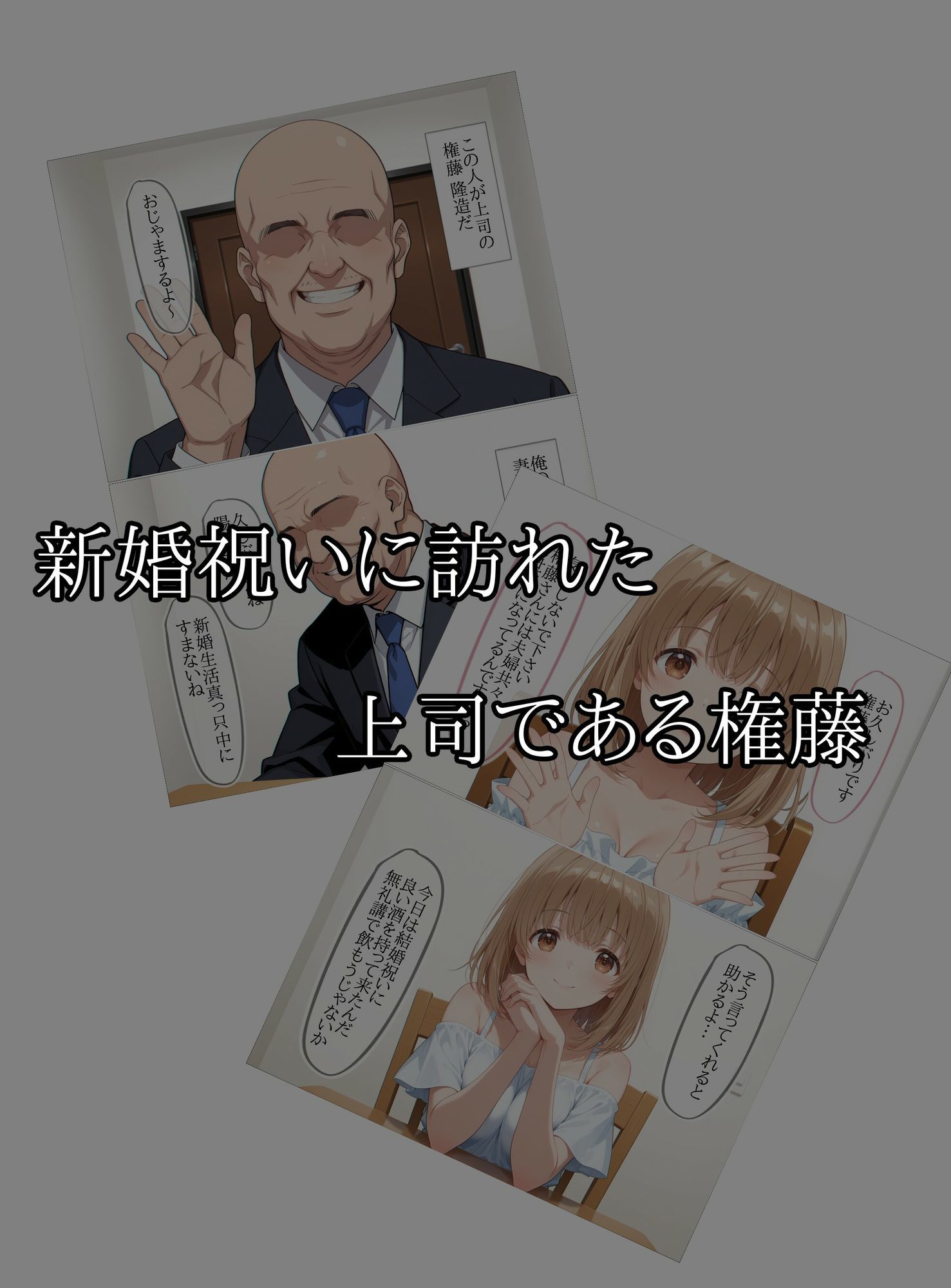 寝取られた新妻堕ちた胎 サンプル3ページ目