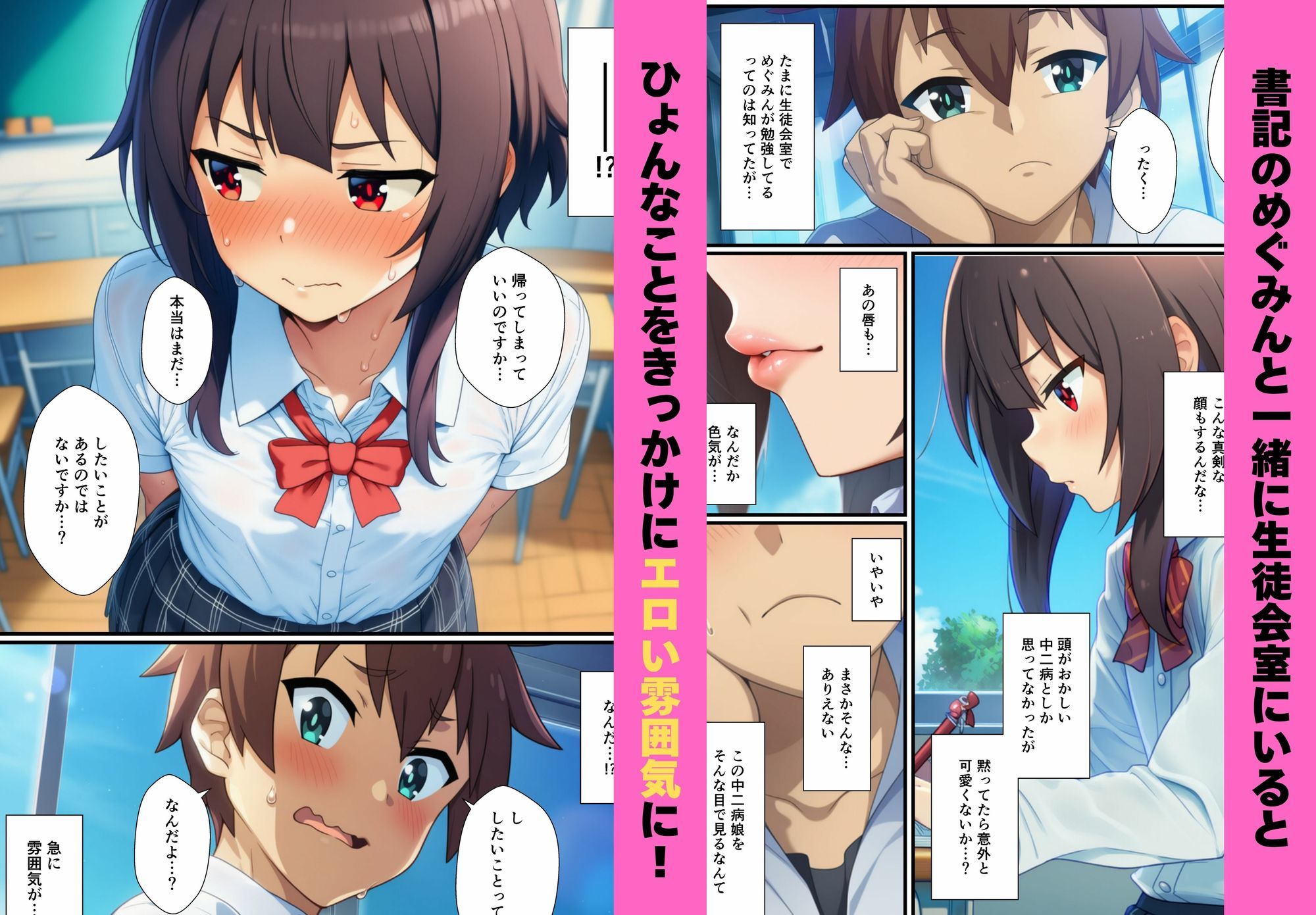この素晴らしい生徒会にハーレムを！ サンプル2ページ目