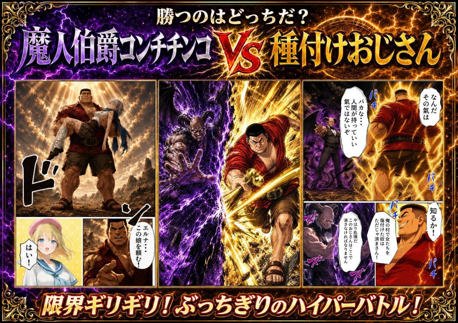 【銀髪の賞金稼ぎ編】追放された種付けおじさん、辺境でハーレム悪徳領主になる第2巻 サンプル6ページ目