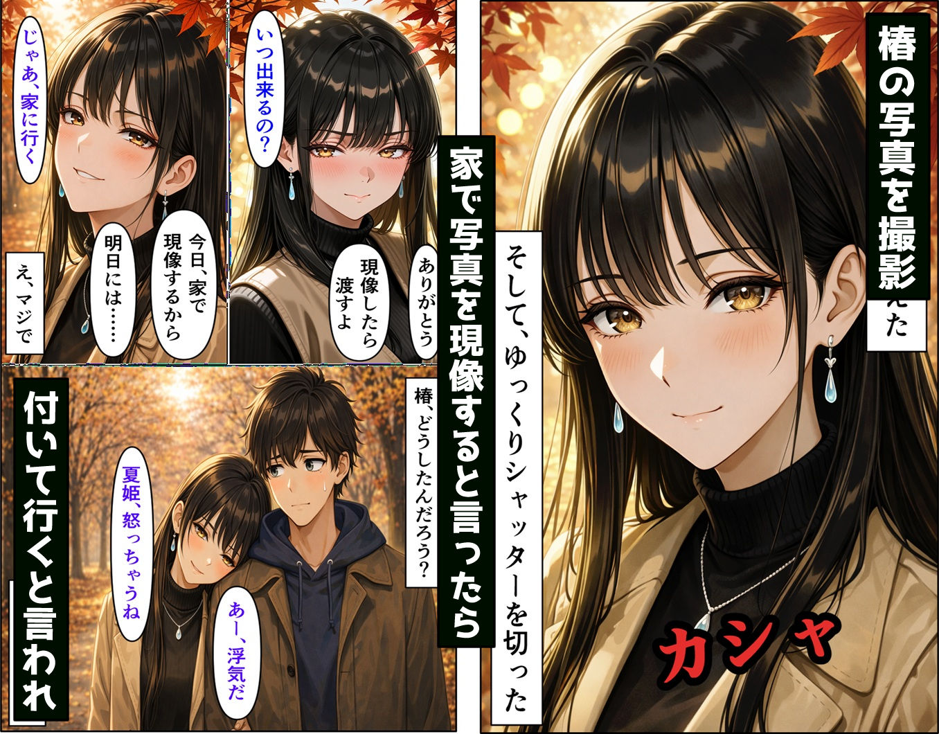 無防備すぎる同級生に、理性が追いつかなかった話 第11話「親友とヤってしまった直後に彼女が来た話」 サンプル5ページ目