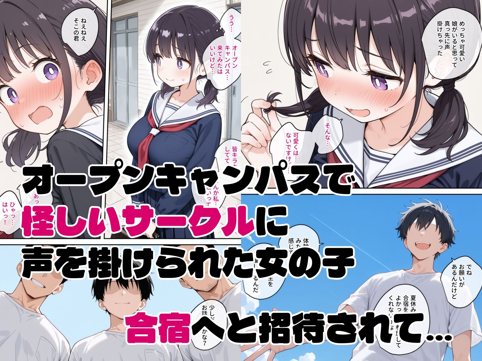 セックスカルトに入信しました サンプル1ページ目