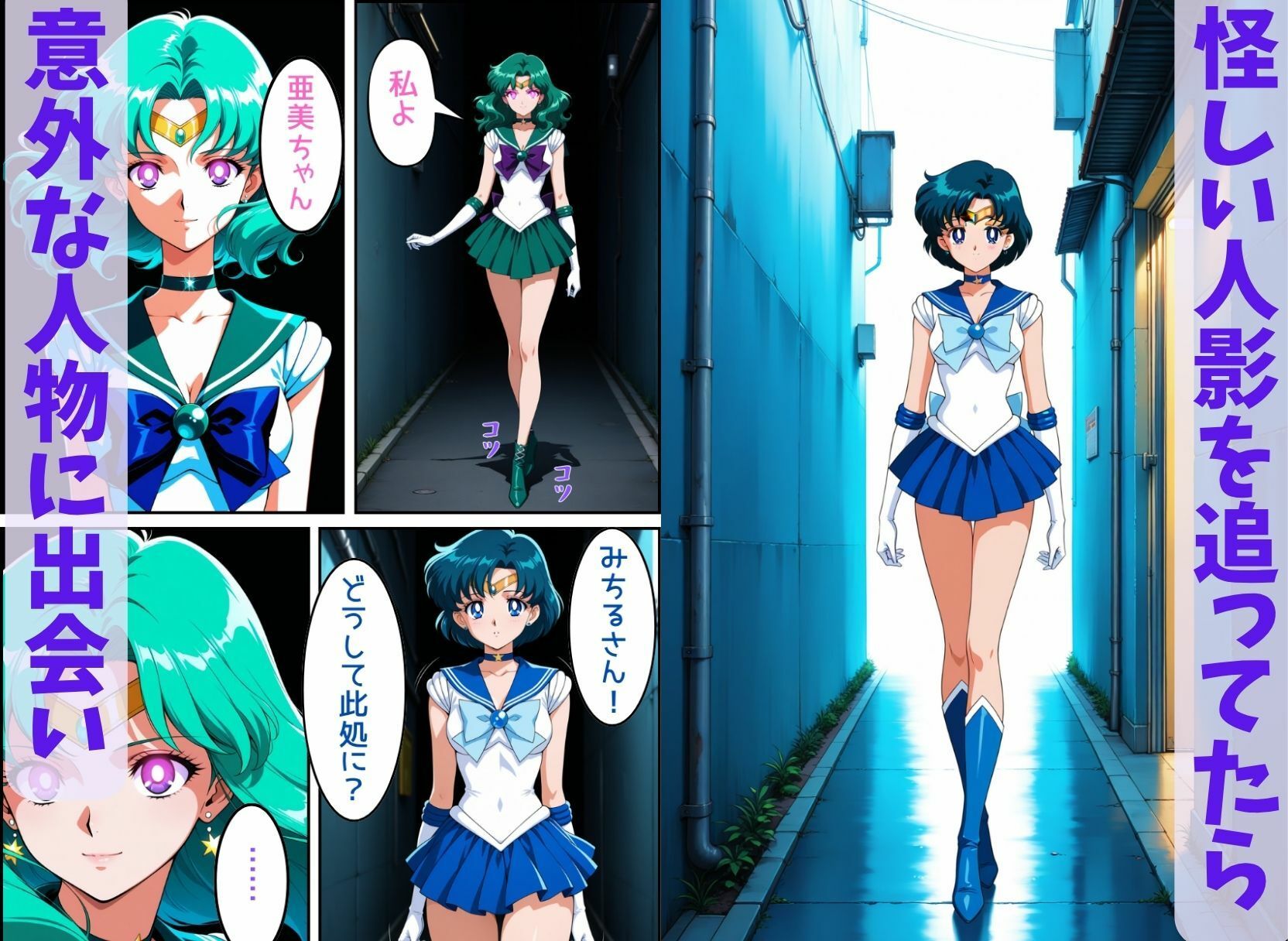 美少女催●セーラードール 〜セーラーヒロインは洗脳されて催●人形になる〜 サンプル1ページ目