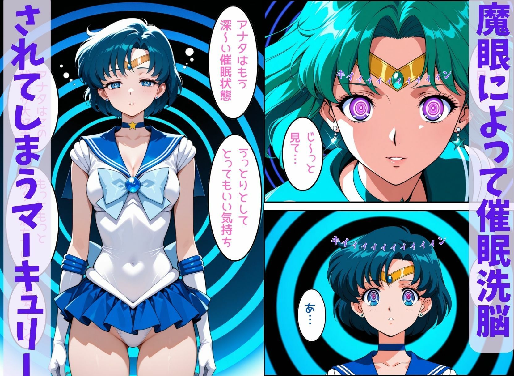 美少女催●セーラードール 〜セーラーヒロインは洗脳されて催●人形になる〜 サンプル2ページ目