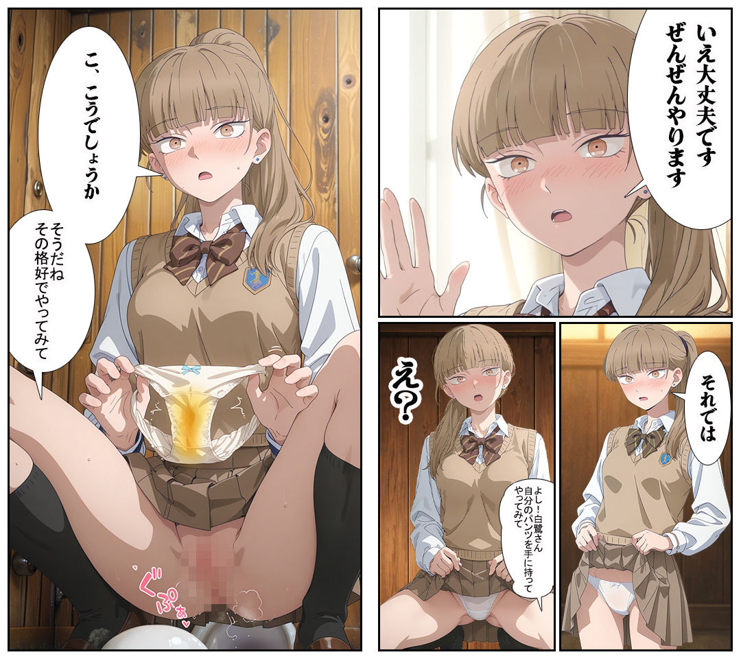 【汚パンツ女学園】第4話高ぶりが抑えきれない美少女と暴走気味にエッチした話 サンプル4ページ目