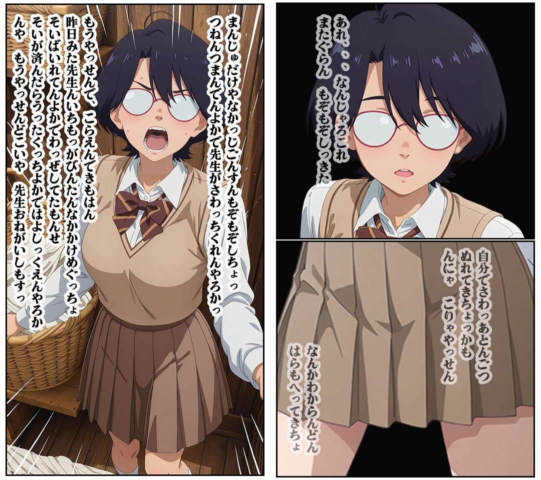 【汚パンツ女学園】第4話高ぶりが抑えきれない美少女と暴走気味にエッチした話 サンプル5ページ目