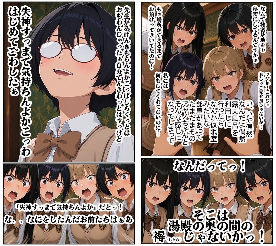 【汚パンツ女学園】第4話高ぶりが抑えきれない美少女と暴走気味にエッチした話 サンプル10ページ目