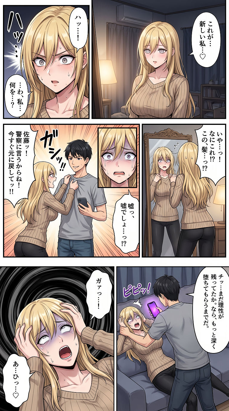 堕ちた女上司 サンプル3ページ目