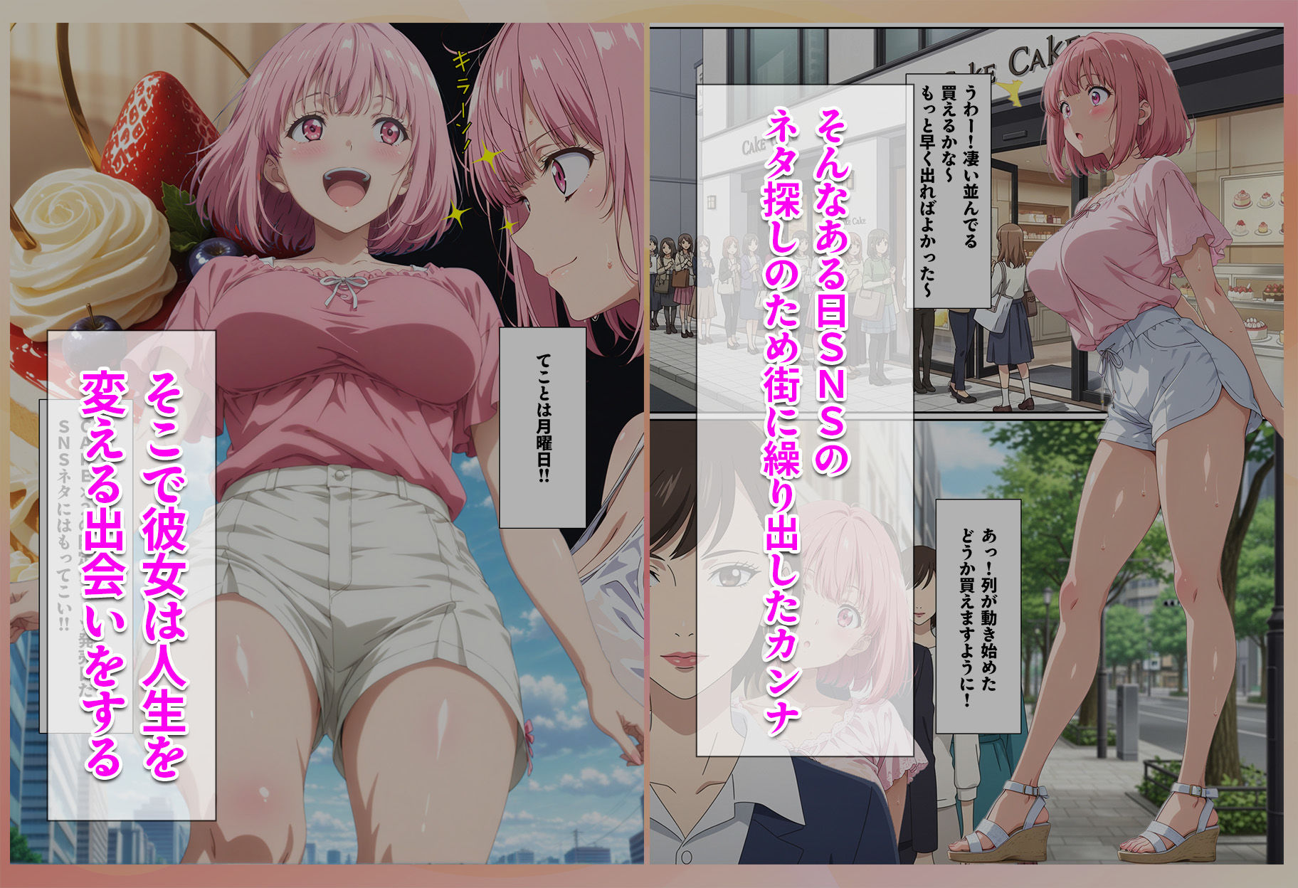アイドルだってしたいです  喪黒福恵の絶頂マネジメント サンプル2ページ目