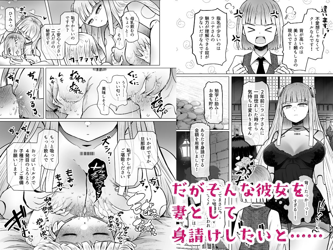 異世界色街本日身請けセール中 本気で私を身請けするんですか！？3 サンプル2ページ目