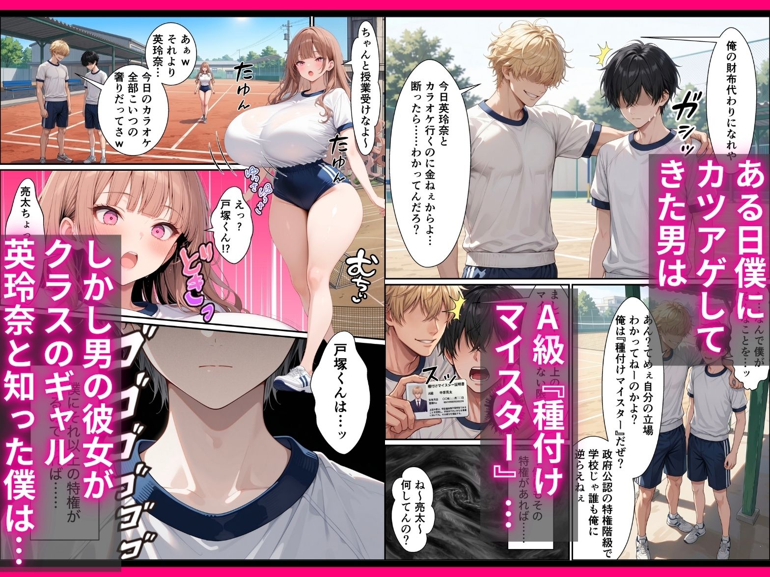 SSS級精子！？―政府公認種付けマイスターになった僕が性悪ギャルを指名する― サンプル5ページ目